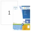 Etiketten Premium A4, weiß 210x297 mm Papier matt 100 St. Produktbild-Vorschau 1