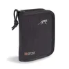 A black wallet with a zipper and a drawstring is shown against a white background. Produktbild-Vorschau