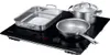 Samsung NZ64B6058GK, Schwarz, Integriert, 59 cm, Produktbild-Vorschau 6