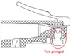 goobay Modularstecker RJ45 geschirmt mit Knickschutz grau Voir les images du produit 5