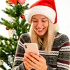 Czapka Świętego Mikołaja Świąteczna Z Pomponem Strój Na Podgląd zdjęcia produktu 3