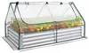 VEVOR, jardinera elevada de metal, 180x90x30 cm, jardinera Vista previa de la imagen del producto 1