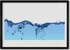 Bild 70x50 MDF-Rahmen Wandkunst Wasser-Kunst Produktbild-Vorschau 1
