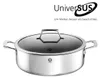Schulte-Ufer Quasar mit UniverSUS® Schmorpfanne Ø28 cm Produktbild-Vorschau 1