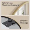 SONGMICS Wandspiegel, Spiegel rund, Metallrahmen, 50 cm d, Produktbild-Vorschau 12