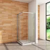 AICA 90x90x185cm 5mm ESG Eckeinstieg Schiebetür eckdusche Produktbild-Vorschau 6