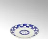 Frühstücksteller creme/blau, D 19 cm, H 2,5 cm Küchenkaro Produktbild-Vorschau 2