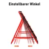 Jopassy Fußball Rebounder Kickback Rückprallwand 103 x 100 Produktbild-Vorschau 4