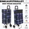 43,5 L Wasserabweisender Einkaufstrolley klappbar – Produktbild-Vorschau 1