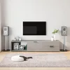 vidaXL Stojan na reproduktory 2 ks Černostříbrné tvrzené Náhled obrázku produktu 2