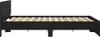 Struttura letto con testata nera 160x200 cm Anteprima dell’immagine prodotto 5