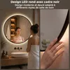 S'AFIELINA Miroir Salle de Bain LED Rond 70 cm, Voir les images du produit 4