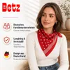 Betz 3 Stück XXL Nickitücher Größe 70x70 cm Hexentücher Produktbild-Vorschau 9