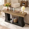 Table console table d’entrée style ferme de 160 cm pour Voir les images du produit 6