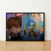Malen nach Zahlen mit einem Rahmen Arcane Isha 50x40 cm Produktbild-Vorschau 4