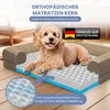 ELONEO Orthopädisches Hundebett, Größe S - Braun Produktbild-Vorschau 2