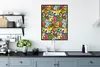 MuchoWow® Gerahmtes Poster Kinder - Muster - Regenbogen - Produktbild-Vorschau 3