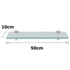 Étagère en verre 50x10x0,8 cm avec support Fond en verre Voir les images du produit 2