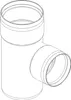 Poloplast POLO-KAL XS, derivazione, DN 110/90/87, 1 pz. Anteprima dell’immagine prodotto 3