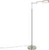 Design Stehleuchte Stahl inkl  LED mit Touch Dimmer Notia Produktbild-Vorschau 1