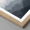 Gerahmtes Poster - Rahmen in heller Eiche - Berge Grafiken Produktbild-Vorschau 2
