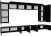 Wohnwand Amanda VII, Wohnzimmer-Set, Anbauwand, Produktbild-Vorschau 2
