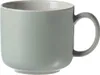 A single mint-colored mug is shown against a white background. Produktbild-Vorschau
