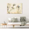 Leinwandbild Wasserfarben-Schwertlilien 100x70 Feeby Beige Produktbild-Vorschau 2