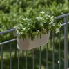 Jardinière Cassetta UP 50 cm taupe Voir les images du produit 2