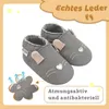 MEJALE® Baby Krabbelschuhe aus Echtleder,weiche Produktbild-Vorschau 4