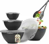 Hausfelder Schüssel Set + Salatbesteck (Set, 10-tlg) Produktbild-Vorschau 1
