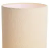 Lampa podłogowa Japandi Beżowa Tkanina Teddy 2-źródła Podgląd zdjęcia produktu 2