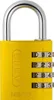 ABUS 488092, Żółty, Aluminium, 110 g, 1 szt. Podgląd zdjęcia produktu 1
