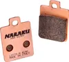 Naraku Bremsbeläge Sinter kompatibel mit Gilera, Piaggio, Produktbild-Vorschau 1