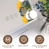 A close-up of a vanity mirror with LED lights and decorative flowers. Podgląd zdjęcia produktu