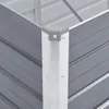 vidaXL Zahradní zvýšený záhon z pozinkované oceli 400 × 80 Náhled obrázku produktu 5