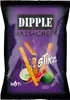 Dipple Mais‑Chips Stikz Hot Chilli Limette 90 g Snacks Produktbild-Vorschau 1