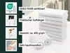 Seiftücher 10er Set, Baumwolle, 30x30 cm, weiß Produktbild-Vorschau 2