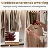 Holz-Kleiderbügel 20 Stück, dunkles Kirschholz, 44,5 cm breit Productafbeelding-voorbeeld