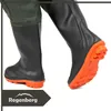 Bottes de pêche en caoutchouc pour hommes, bottes de Voir les images du produit 15