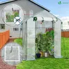 VOUNOT® Gewächshaus Foliengewächshaus mit 4 Regalebenen, Produktbild-Vorschau 2
