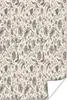 MuchoWow® Poster Blumen - Schwarz - Weiß - Blätter 80x120 Produktbild-Vorschau 1