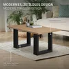 ECD Germany Tischbeine 2er Set, pulverbeschichteter Stahl, Produktbild-Vorschau 4