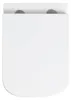 SAT B-Way Wand-WC Softclose-Sitz eckig spülrandlos Produktbild-Vorschau 5