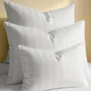 Weiße Hotelkissenbezüge 50x70 cm aus hochwertigem Damast Produktbild-Vorschau 1