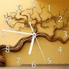 Wallario Design Wanduhr Lebensbaum Skulptur aus Echtglas, Produktbild-Vorschau 1