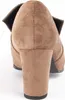 Scarpa Montevita con tacco Mibia Beige Anteprima dell’immagine prodotto 6