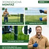 EUROPLAST 1 net, 1500/100x50/2,20 mm, groen, RAL 6005, Productafbeelding-voorbeeld 6