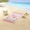 Beach towel Good Morning 75x150 cm - llama with cacti Produktbild-Vorschau 4