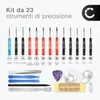 Set CELLONIC di cacciaviti di precisione da 23 pezzi –TORX Anteprima dell’immagine prodotto 2